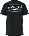 Vans Herren T-Shirt Full Patch Back Ss Tee Black-White