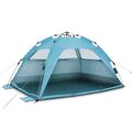 Strandmuschel qeedo Quick Palm Sekunden Strandzelt pop up - Oceanblue