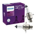 Glühbirne 2 Stücke PHILIPS Vision Plus H4 12342 VP 12 V 60/55 W P43t-38