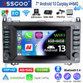 Android 13 GPS Navi Autoradio + DAB kamera Für Mercedes Benz W906 VW Crafter 64G