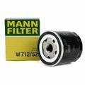 MANN W712/52 Ölfilter für AUDI A2 SEAT SKODA VW GOLF 3 4 5 6 LUPO POLO 1.4 1.6