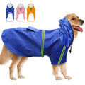 Hunde Regenmantel Wasserdicht Hundemantel für Kleine und Große Hunde Regenjacke