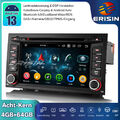 8-Kern 64GB DAB+Android 13 Autoradio GPS Navi CarPlay OBD2 Wifi CD Für Seat Leon