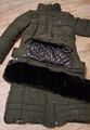 NAVAHOO Damen Wintermantel Parka Steppmantel Gr. 38 / M oliv neuwertig 