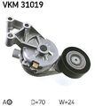 SKF Spannrolle, Keilrippenriemen VKM 31019 für AUDI FORD SEAT SKODA VW