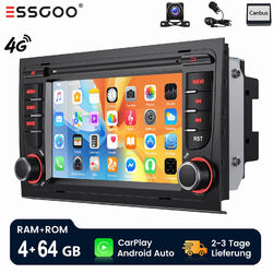 Kam Für Audi A4 S4 RS4 B6 B7 B8 SEAT EXEO 4+64G Carplay Android 13 Autoradio DSP