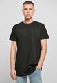 Herren T-Shirt Shaped Long Tee extra lang Gr. XS S M L XL XXL 3XL 4XL 5XL WSR028