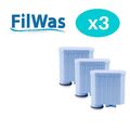 3 x FilWas Wasserfilter kompatibel mit  PHILIPS LatteGo Kaffeevollautomat