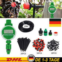 Micro Automatisch Bewässerungssystem Tropfschlauch Bewässerung Timer Set Garten
