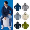 Gildan Midweight Adult Fleece SF600 - Softstyle Full-Zip Cotton Blend Sweatshirt