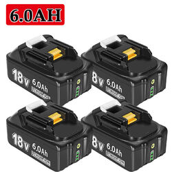 18V 6Ah 8Ah 9Ah 12Ah Akku Für Makita BL1850 BL1830 BL1860 B Led Anzeige Batterie