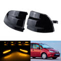 2x schwarze Linse AUSSENSPIEGEL SPIEGELBLINKER BLINKER Für Ford Focus C-Max