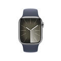 Apple Watch Series 9 (GPS + Cellular) 45mm Aluminiumgehäuse silber, Sportband