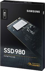 1 TB Samsung SSD 980 intern  PCIe 3.0 x4, NVMe 1.4, M.2 2280 MZ-V8V1T0BW NEU