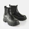 Buffalo Aspha Chelsea Zip Mid Boots Schwarz