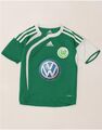 Adidas Jungen Clima 365 Grafik T-Shirt Oberteil 7-8 Jahre 3XS grün Colourblock CQ11