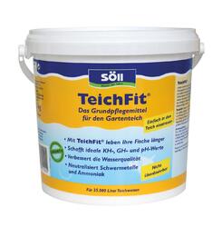 Söll TeichFit 2,5kg für 25000L Teichpflege Grundpflegemittel für Wasserqualität