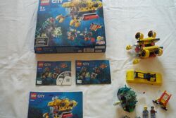 Lego City 60264 Meeresforschungs-U-Boot gebraucht mit Anleitung & OVP 100% kompl