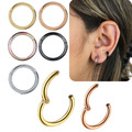 Septum Piercing Clicker Ring Universal Ohr Scharnier Segment Nase Lippe Intim