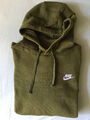 nike club hoodie olive xl