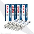 4x BOSCH 0242240619 Zündkerzen Doppelplatin FR6MPP332 Mercedes W203 W204 W220