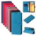 Handyhülle  für Xiaomi Redmi 13C Blumen Flip Cover Handytasche Schutzhülle Case