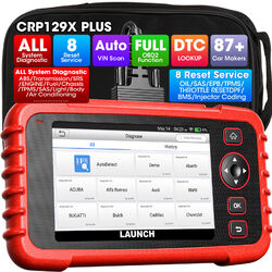 LAUNCH CRP129X PLUS KFZ Auto OBD2 Diagnosegerät ALLE SYSTEM TPMS SAS EPB ABS SRS