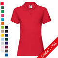 Fruit of the Loom Premium Polo Lady-Fit Damen Shirt XS - XXL NEU