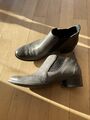 Paul Green Chelsea Boots Glattleder grau  Gr. 4,5 (37,5) 