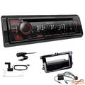 Kenwood KDC-BT450DAB Autoradio DAB BT Set für Volkswagen VW Beetle piano black