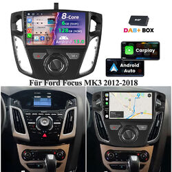 6+128G Android 13.0 für Ford Focus MK3 2012-2018 Autoradio GPS Navi Carplay +DAB