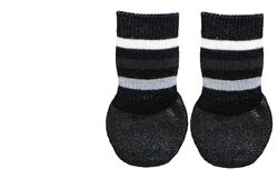 Hundesocken, Anti-Rutsch, S–M, 2 St., schwarz