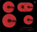 K&H® 4 Zonen SLIDER Control Glaskeramikkochfeld 59cm Elektro Autark NC-7206SL
