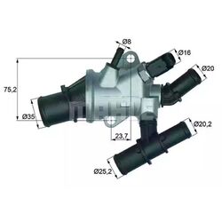 ORIGINAL® Behr Thermostat, Kühlmittel für Fiat Stilo Stilo Multi Wagon Brava