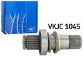 SKF VKJC1045 Steckwelle, Differential Vorne links rechts für VW T5 T6 MULTIVAN V