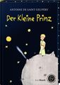 Der kleine Prinz. Black Klassische Ausgabe mit Farbschnitt und glitzernden Stern