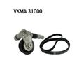 1x Keilrippenriemensatz SKF VKMA 31000 passend für AUDI SEAT SKODA VW