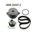 Wasserpumpe + Zahnriemensatz SKF VKMC 01107-2 für AUDI SEAT SKODA VW