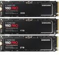 interne SSD Samsung 980 PRO Festplatte M.2 PCIe 4.0 NVMe 500GB 1TB 2TB x4 Gen4