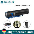 Olight Baton 3 Pro Max Aufladbare LED Taschenlampe 2500 Lumen - Schwarz