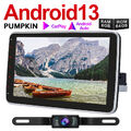 Pumpkin 10.1" Android 13 Autoradio 1 DIN GPS Navi 4GB 64GB Carplay DAB BT+Kamera