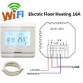 3A / 16A LCD Digital WIFI Thermostat Raumthermostat FußBodenheizung Weiß