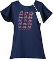 NEU! Recolution Damen T-Shirt dunkelblau mit Print Gr. M