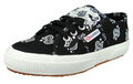 Superga Damen Low Sneaker COTW BANDANASILK S81144W-2750 Schwarz Gr. 39