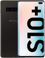 Samsung Galaxy S10+ Plus Duos Smartphone 128GB Schwarz Ceramic Black - Gut