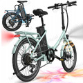 20 Zoll E-bike 250W Elektrofahrrad Klapprad Pedelec e Citybike 36V 18.2AH 25km/h