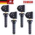 4x SCHRADER Reifendrucksensor für FORD FIESTA 6 FOCUS 3 KUGA 2 MONDEO 5 2318530