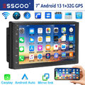 32G Android 13 Autoradio 7 Zoll 2 DIN Carplay GPS NAVI FM RDS WiFi Bluetooth USB