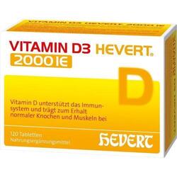 VITAMIN D3 HEVERT 2.000 I.E. Tabletten 120 St