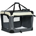 Hundebox faltbar Hundetasche Transporttasche mit Kissen 70 x 51 x 50 cm